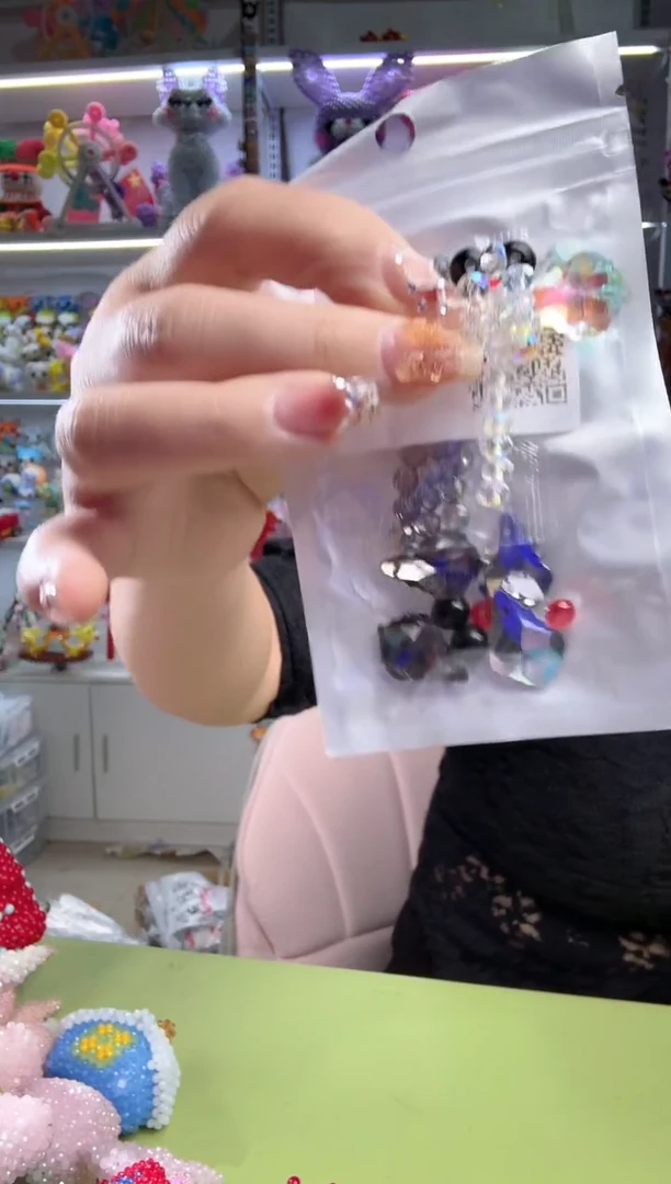 玻璃2403华子蜻蜓材料包1套高级灰