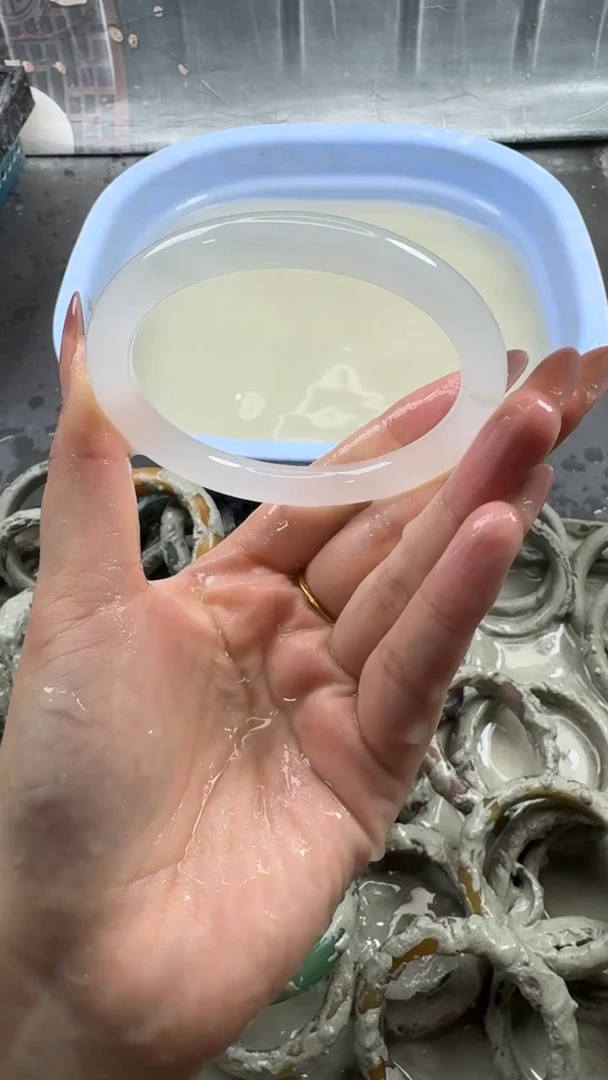 未镶嵌手镯石英质玉10 6263