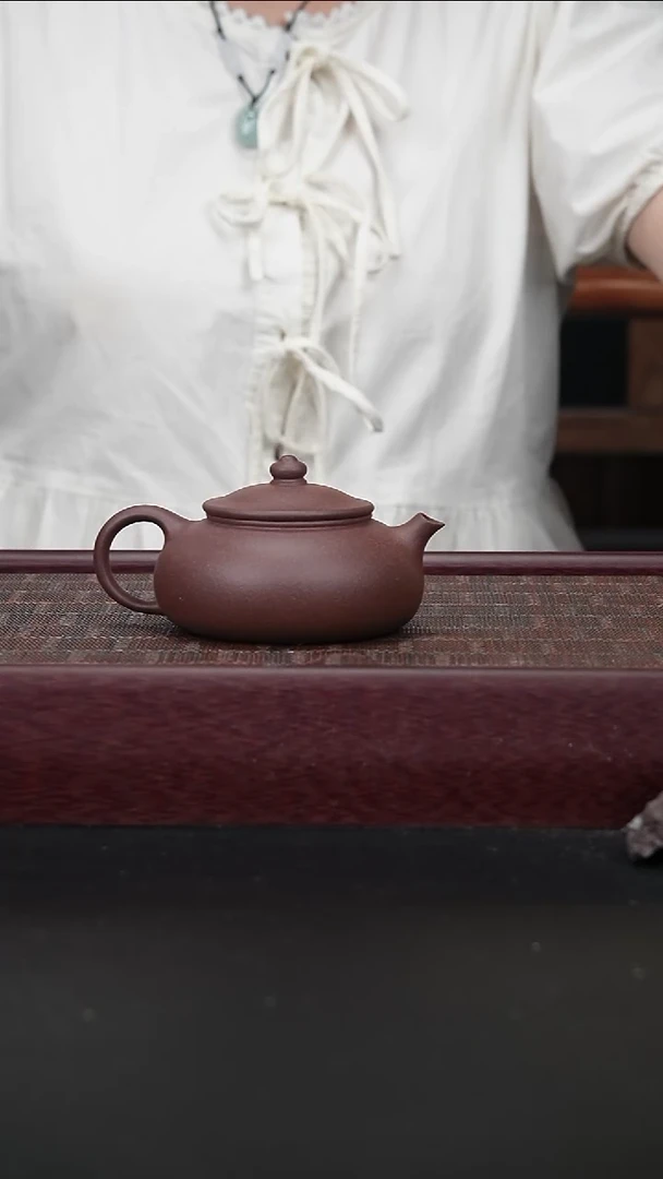 茶壶紫砂ld底槽青寒江160CC
