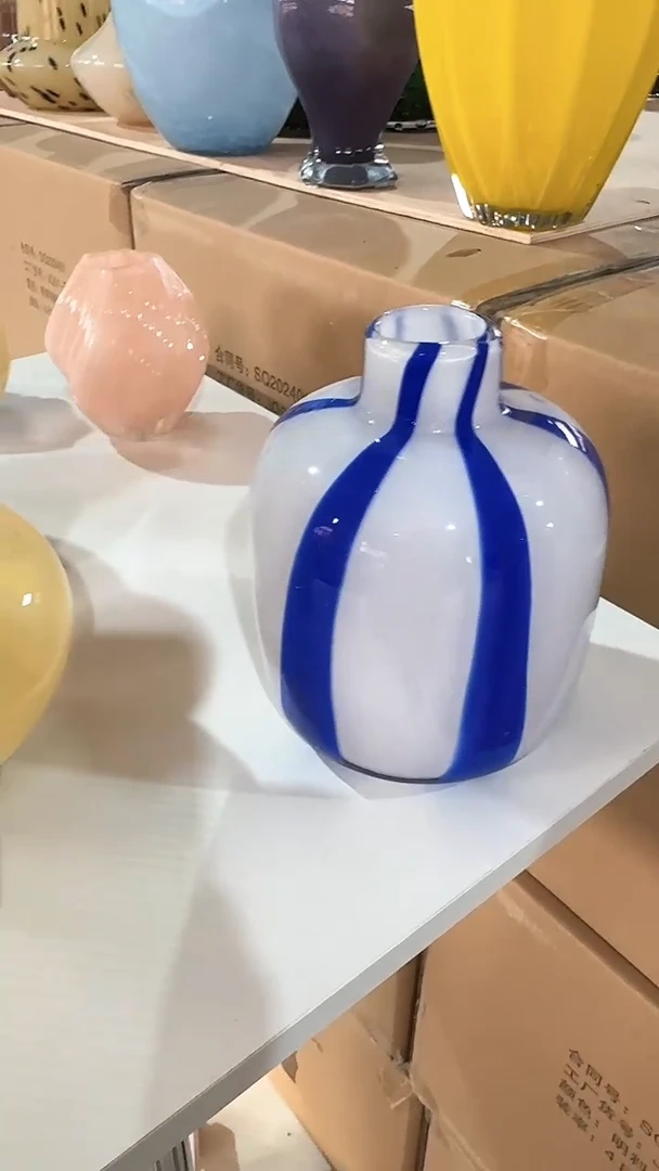 【闪购商品】玻璃万间一等品蓝色条纹