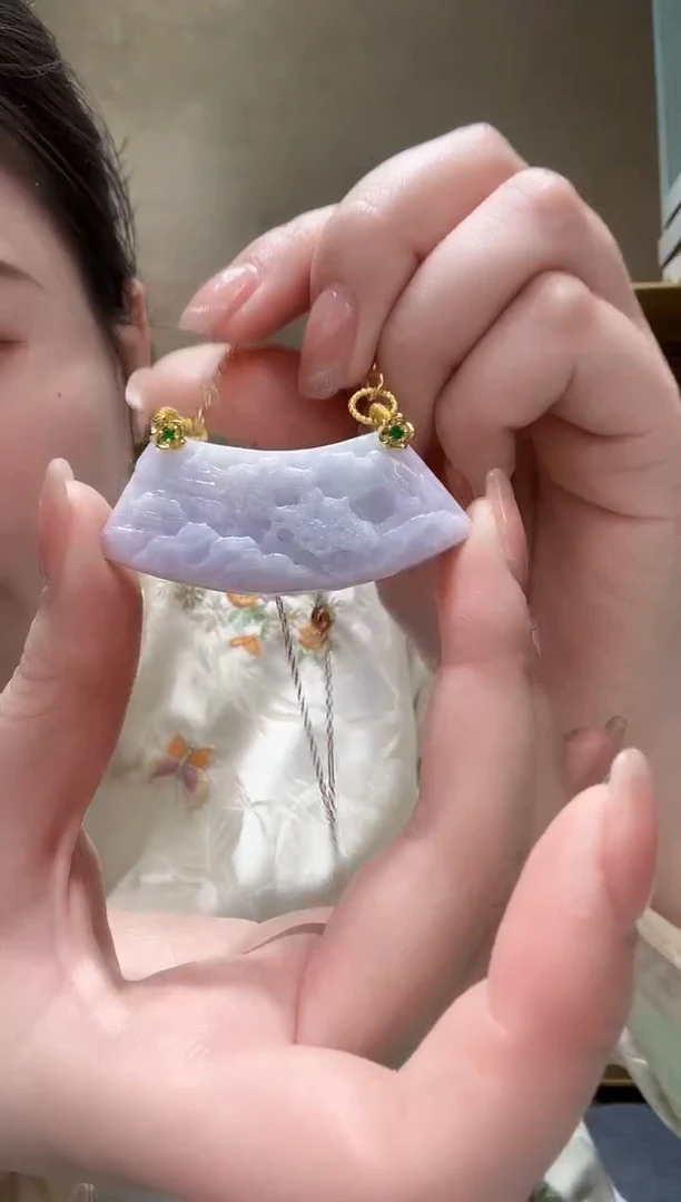 【闪购商品】翡翠颈饰未镶嵌吊坠