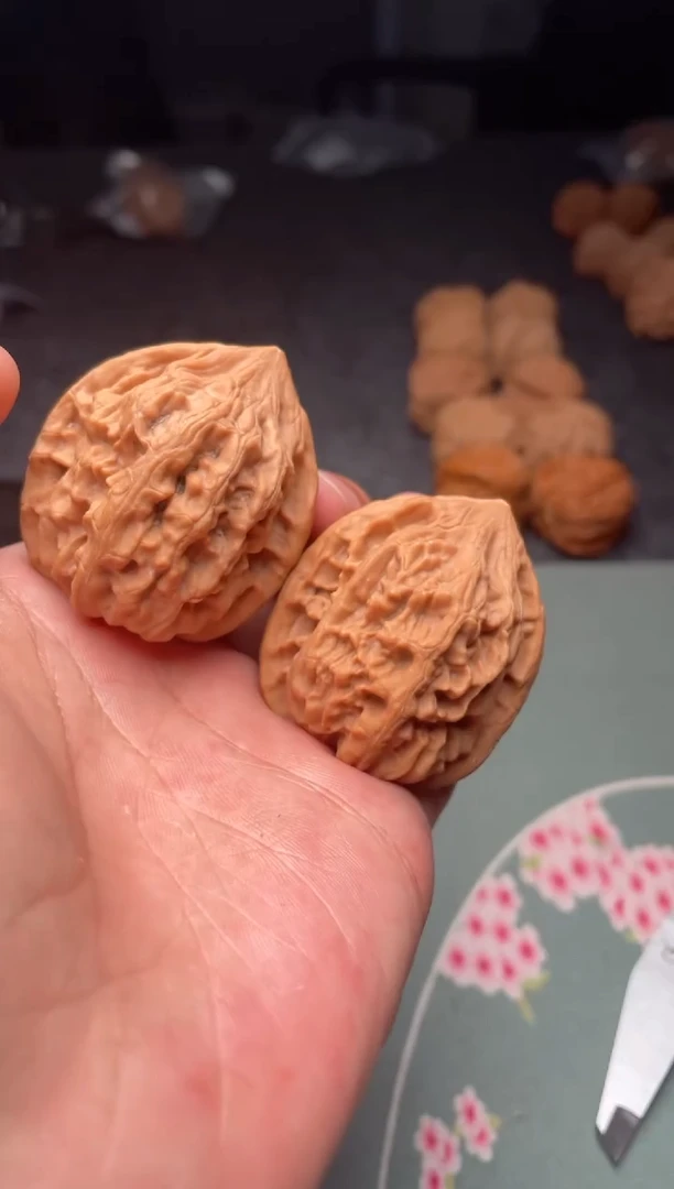 把件文玩核桃a131  鸡心 41尺