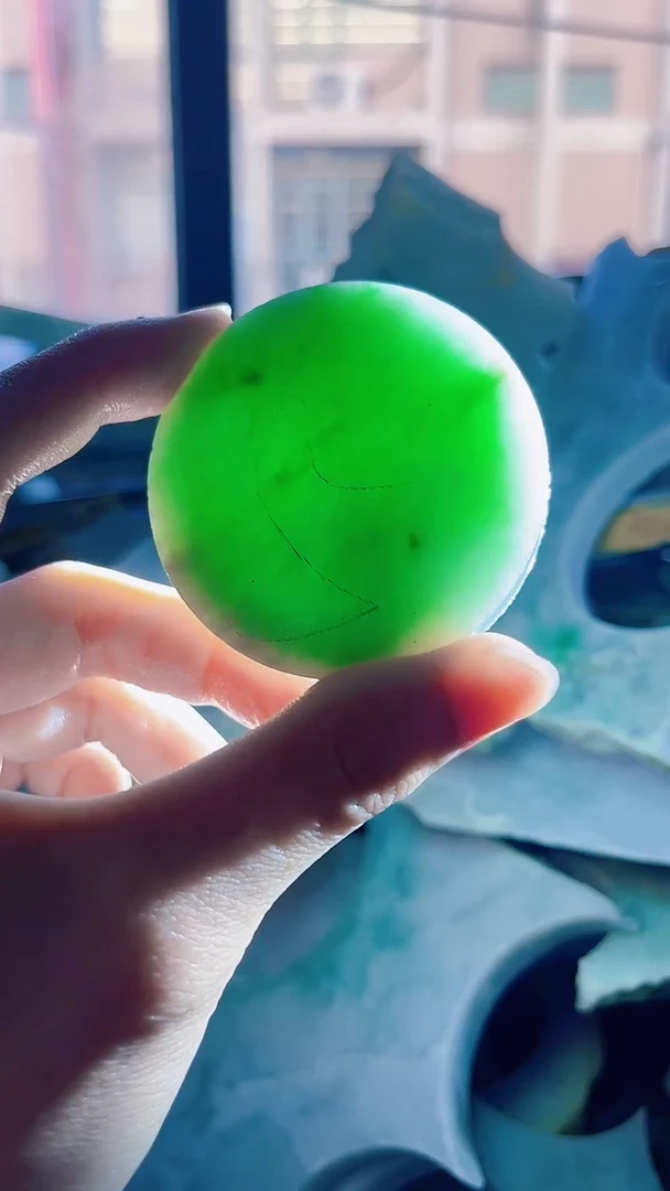 裸石翡翠勿****5缅甸翡翠A货975