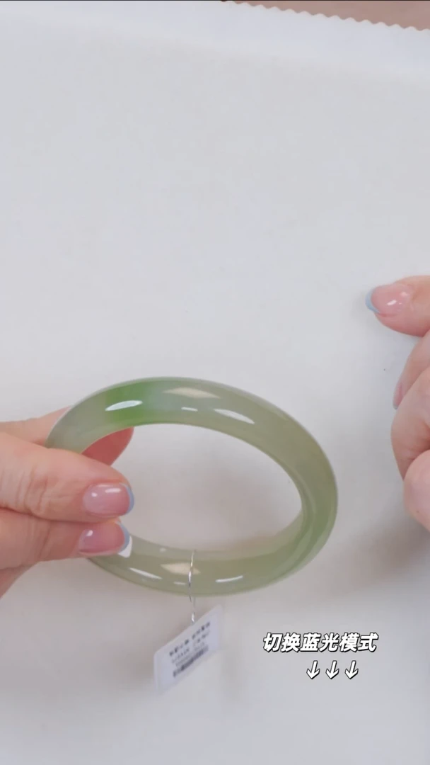 未镶嵌手镯和田玉102【】不退不换圈口56-57