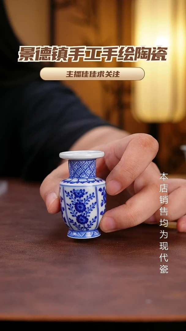 杯子景德镇全手工手绘