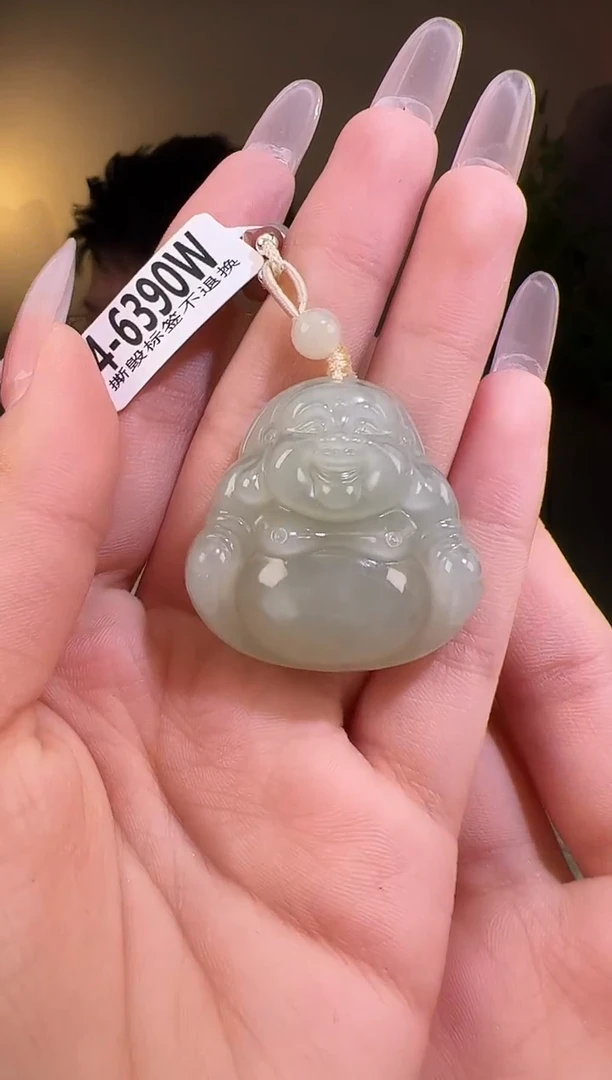 【闪购商品】和田玉颈饰未镶嵌佛公6390