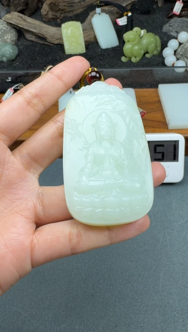 颈饰未镶嵌和田玉1