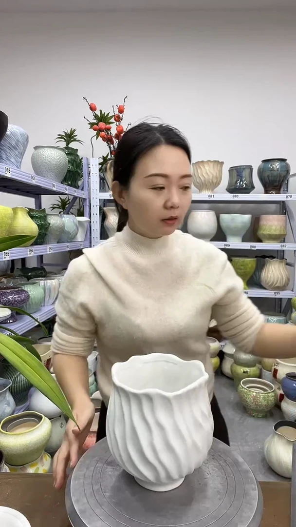 11.30陶瓷花盆直播链接高.  17    口14