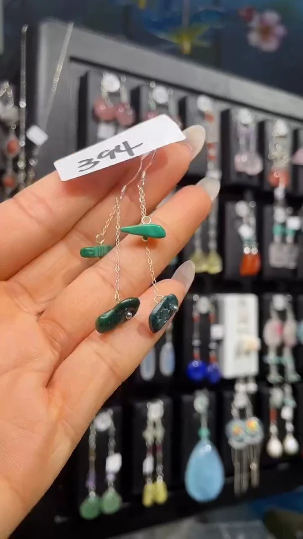 银S925镶嵌耳饰紫晶喜欢拍微瑕