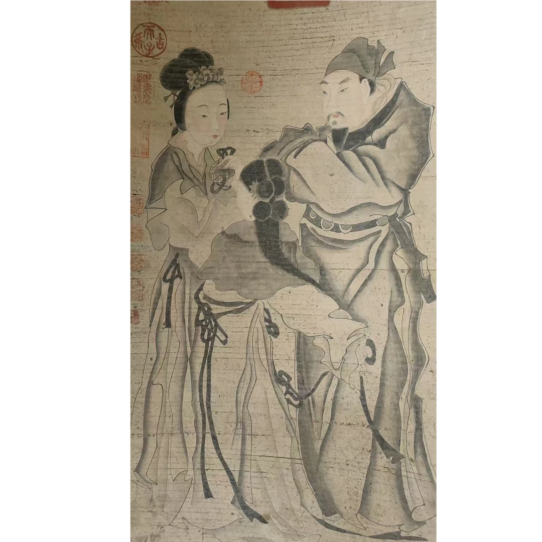 禹老款人物立轴80/42