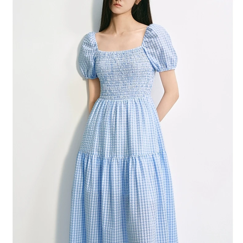 直播间拍连衣裙，备注编码