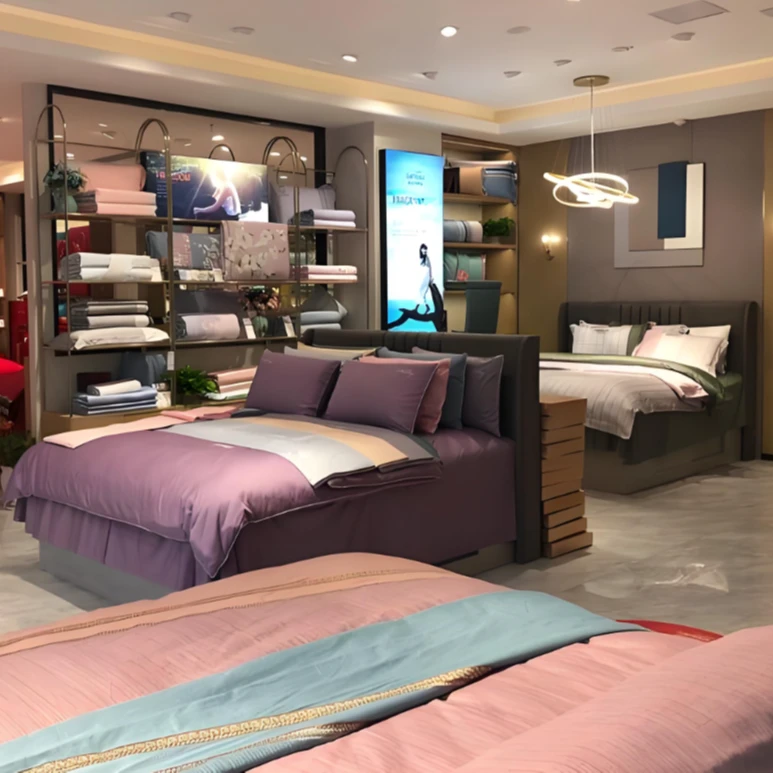 【钜惠福利】60支100%新疆长绒棉百花争艳数码印花四件套