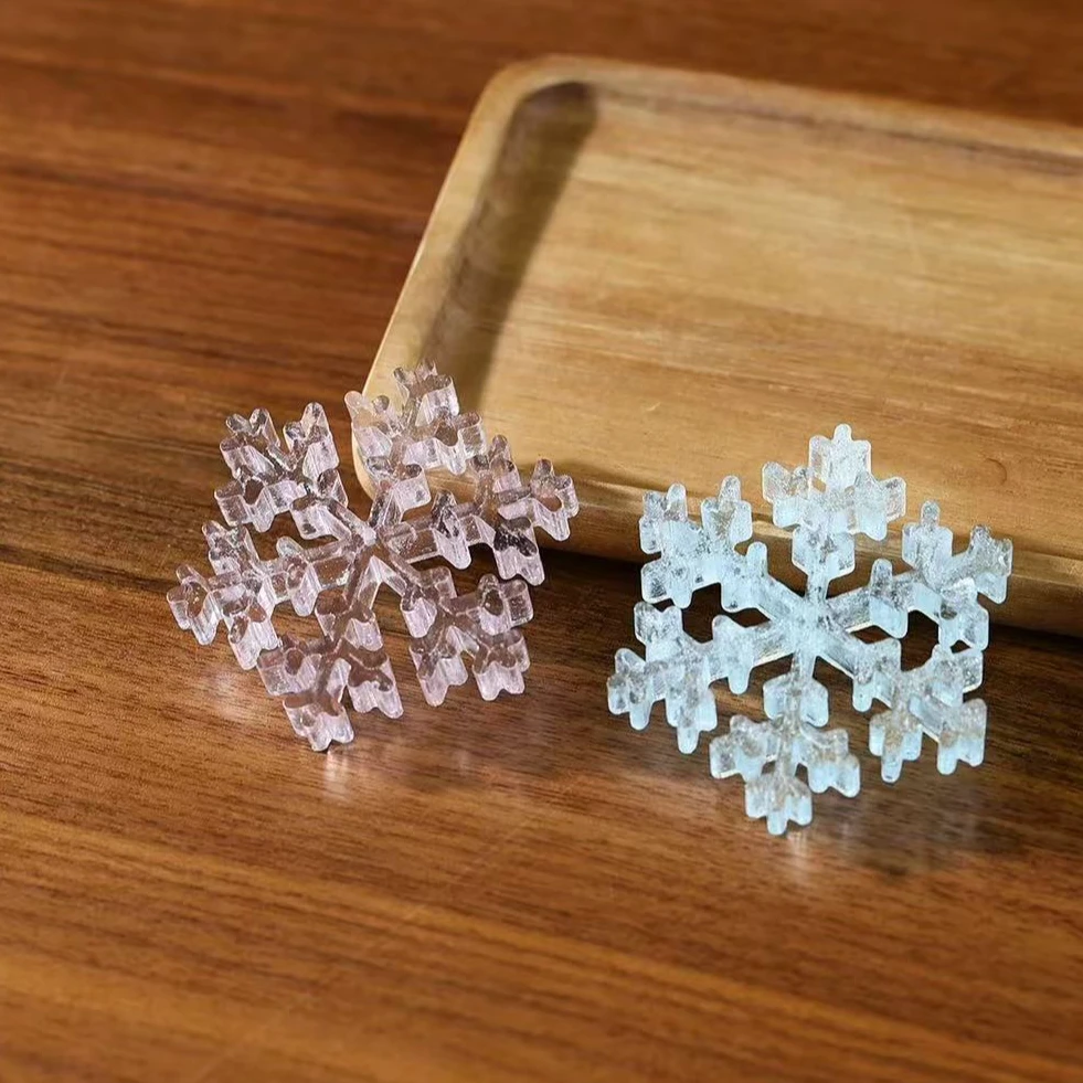 灵源山房严选-琉璃雪花香插 文房装饰摆件笔隔镇纸杯垫