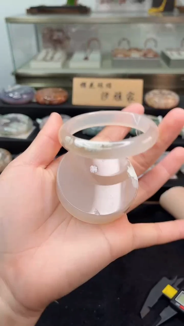 未镶嵌手镯石英质玉57圈口（赠品镯心）3593248