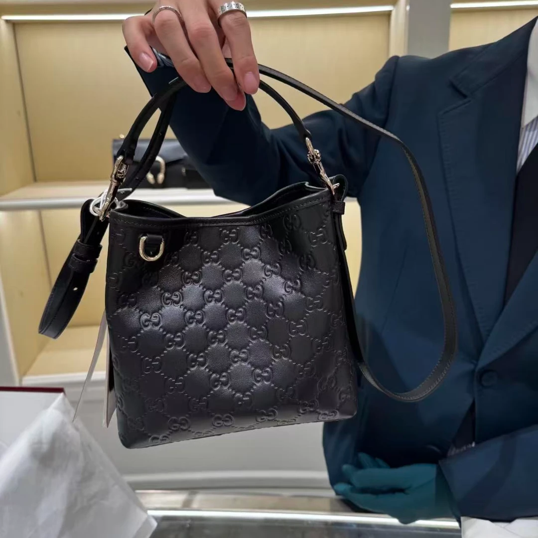 99新 GUCCI/古驰 坤球奢选古驰水桶包