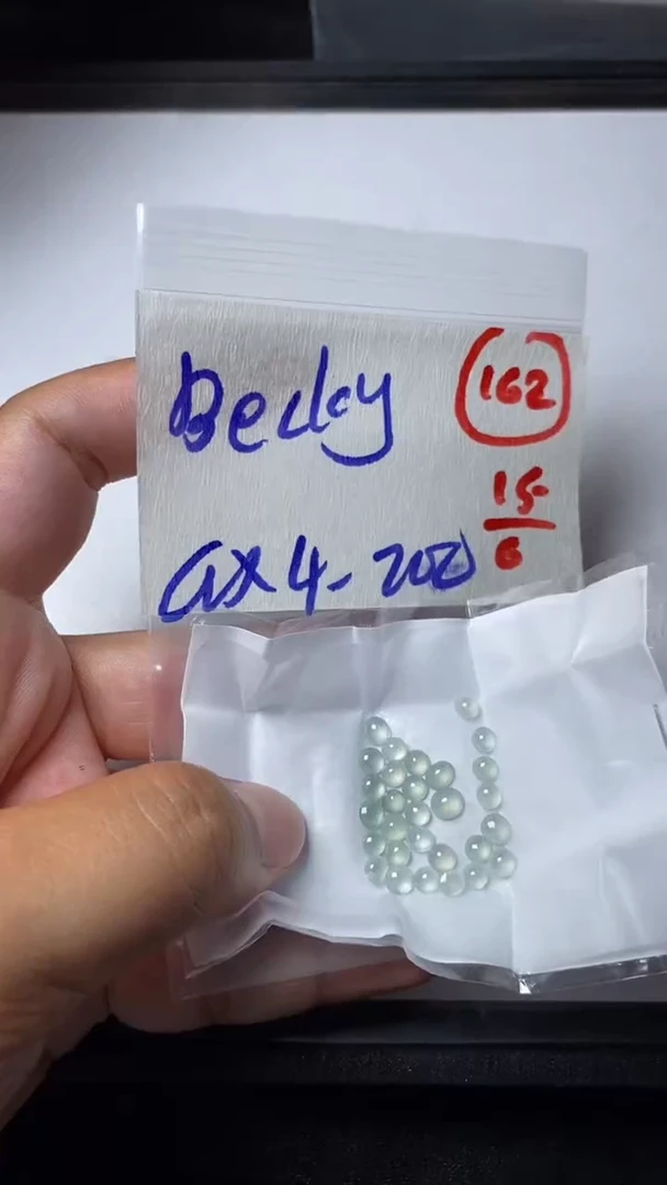 定制翡翠未镶嵌B***y缅甸天然翡翠A货162