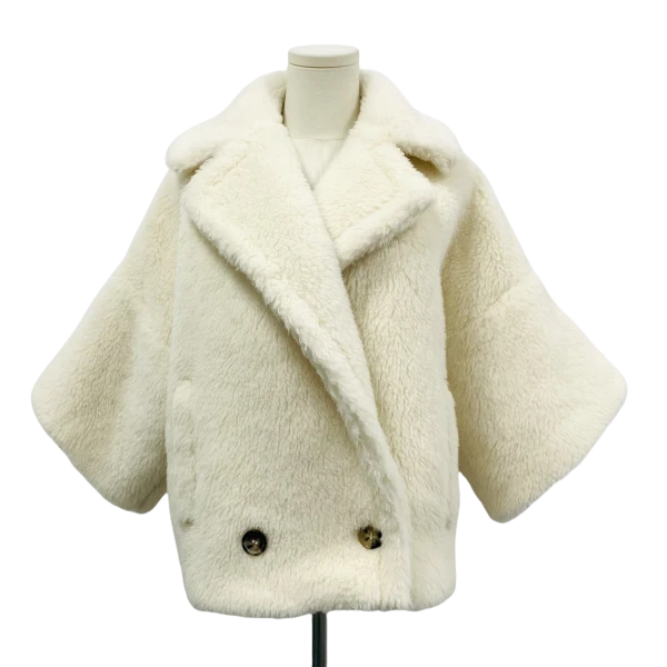 妃鱼/麦丝玛拉/羊驼毛/大衣/95新/M1/22