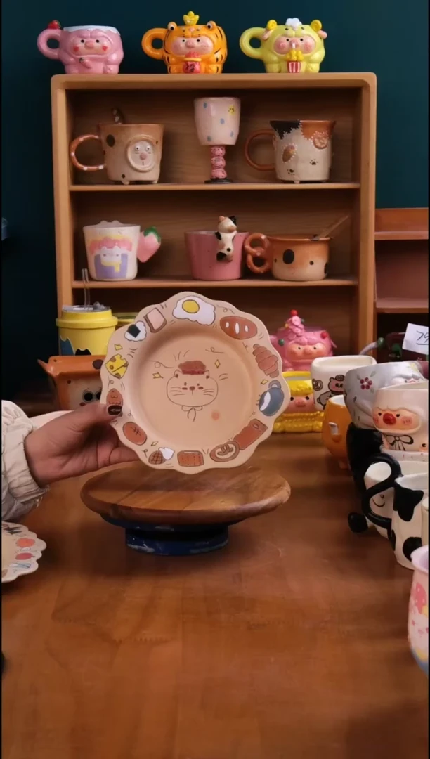 摆件陶景德镇原创手工陶瓷