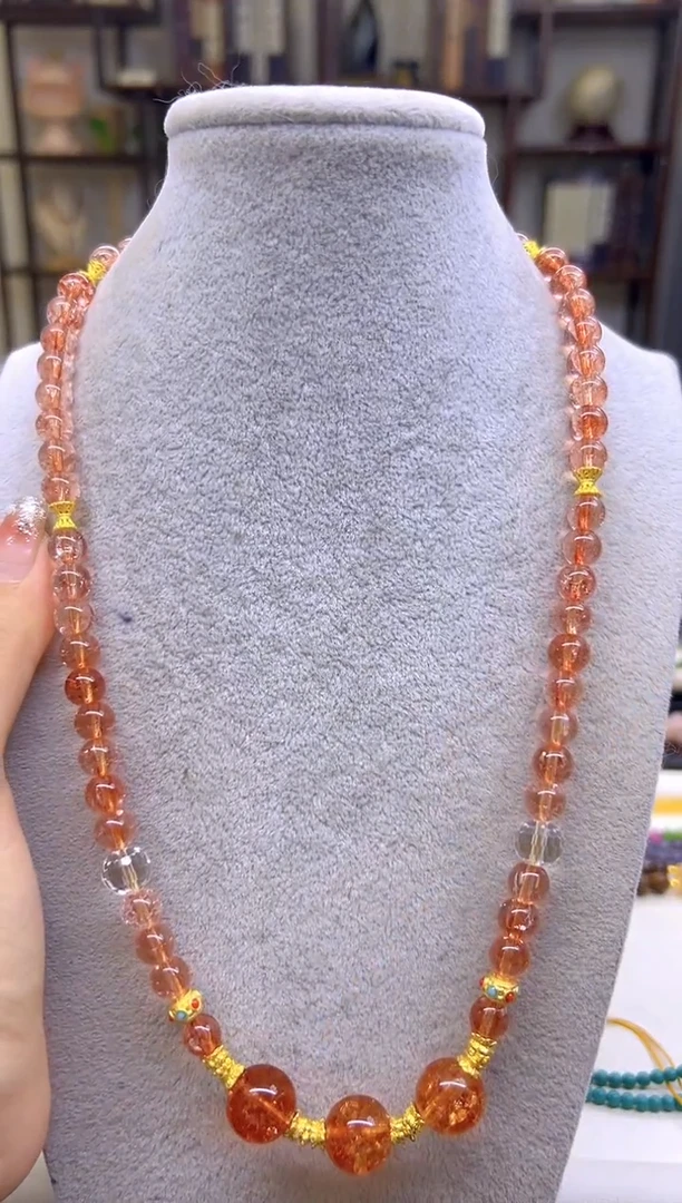 未镶嵌颈饰水晶DIY款X609