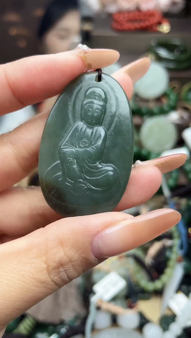 颈饰未镶嵌和田玉未镶嵌和田玉吊坠多样性拍一发一