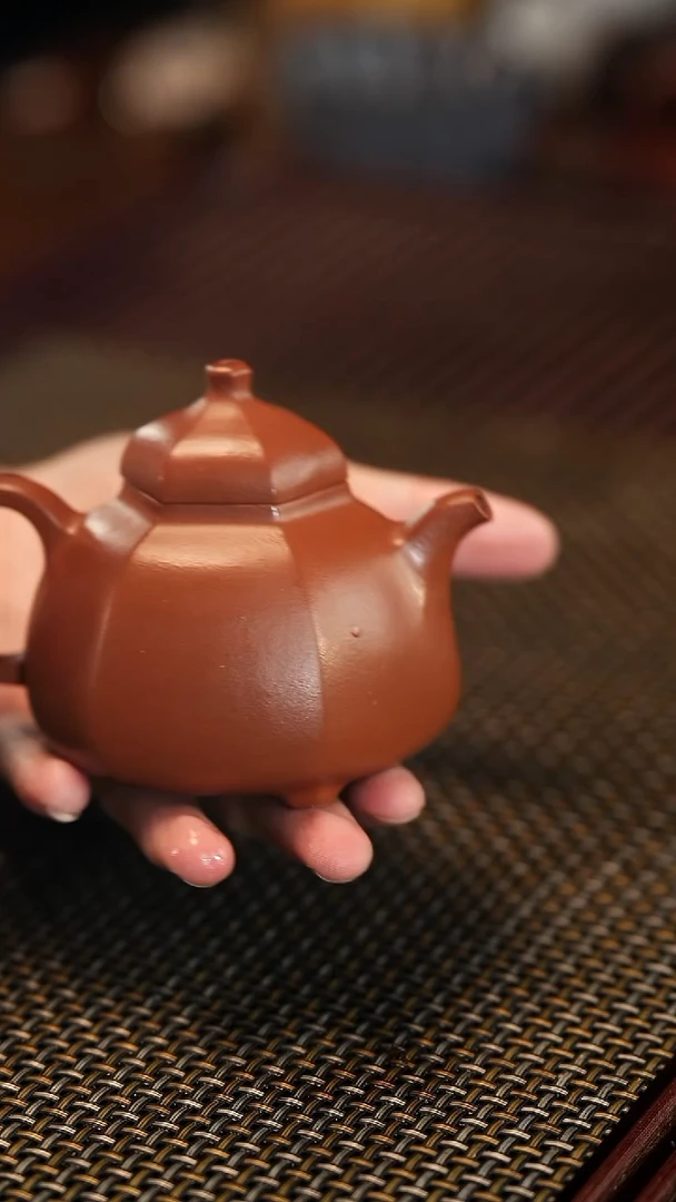 茶壶紫砂【润石堂】精品 六方160cc
