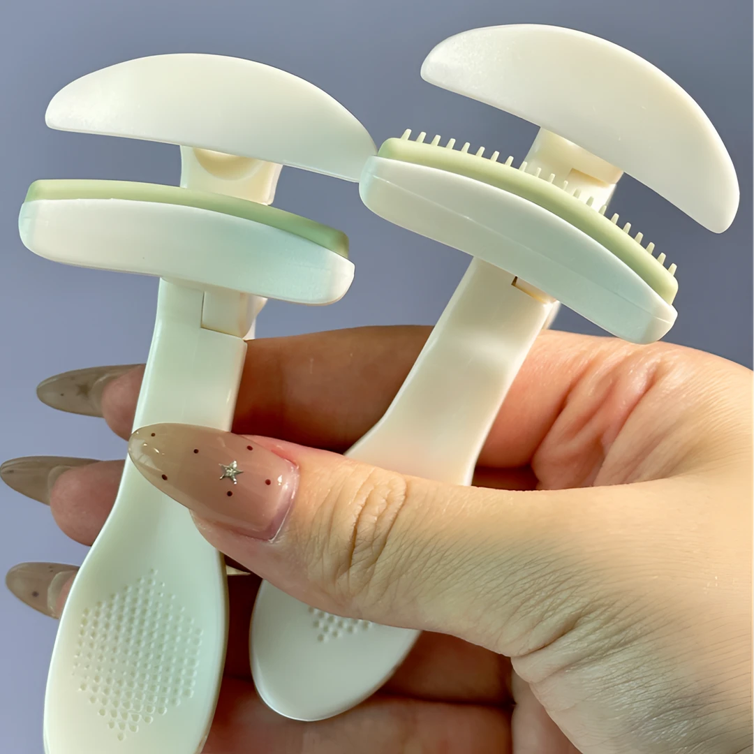 Keqi/可绮卷翘局部睫毛夹持久精准广角太阳花初学者便携式女学生