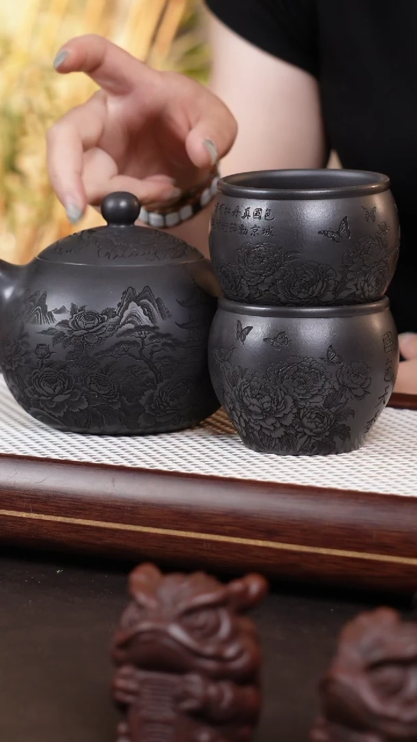 茶壶紫砂石黄大西施