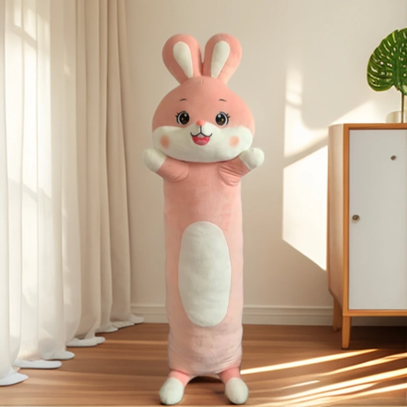 K1.2米可爱兔立体抱枕+1.2米柴犬抱枕