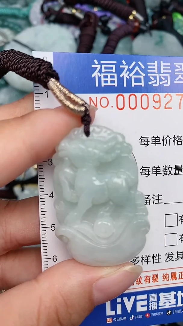 翡翠未镶嵌颈饰...0009279