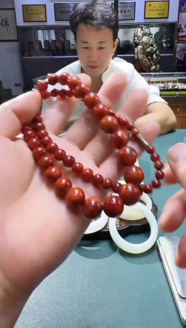 颈饰未镶嵌南红玛瑙南红妈妈链