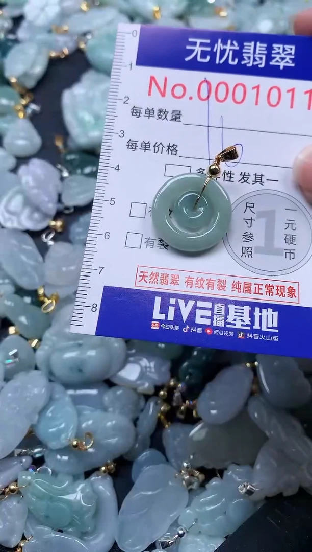 颈饰未镶嵌翡翠1011