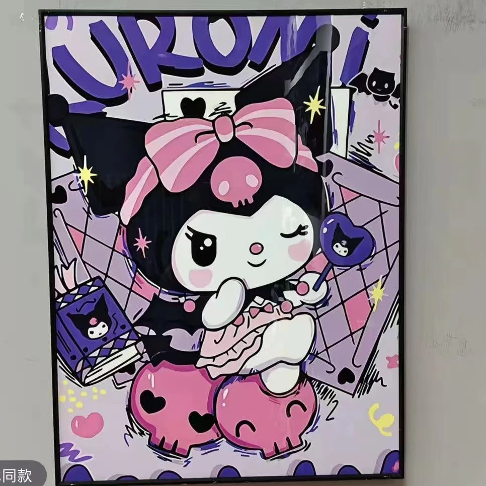 【库洛米】库洛米客厅电竞房动漫挂画漫画30*40