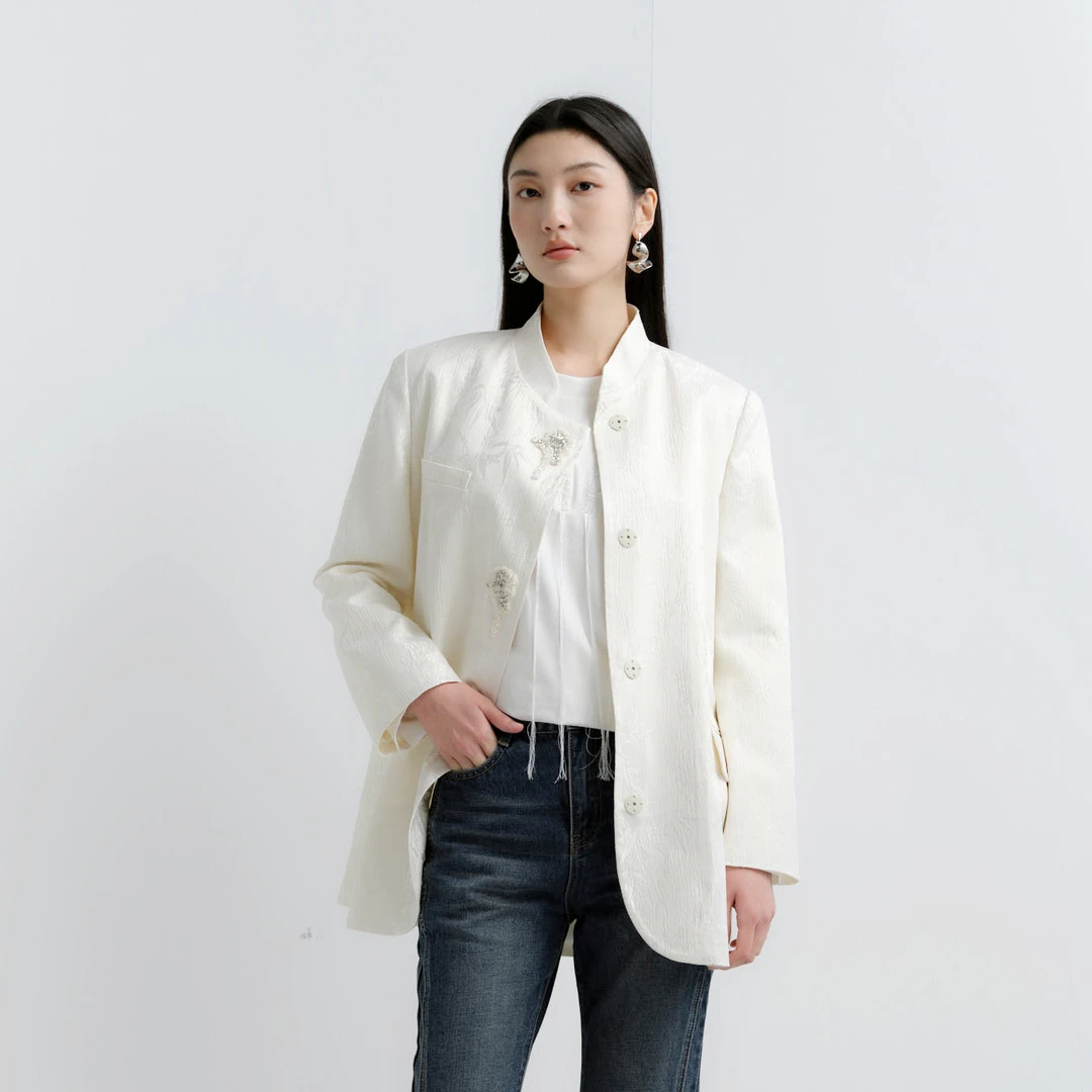 bayilu芭依璐时尚法式气质宽松短外套91W5618