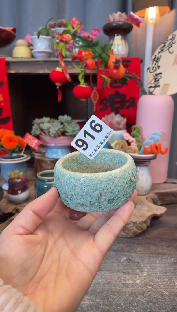【闪购商品】摆件916知木小芳花盆