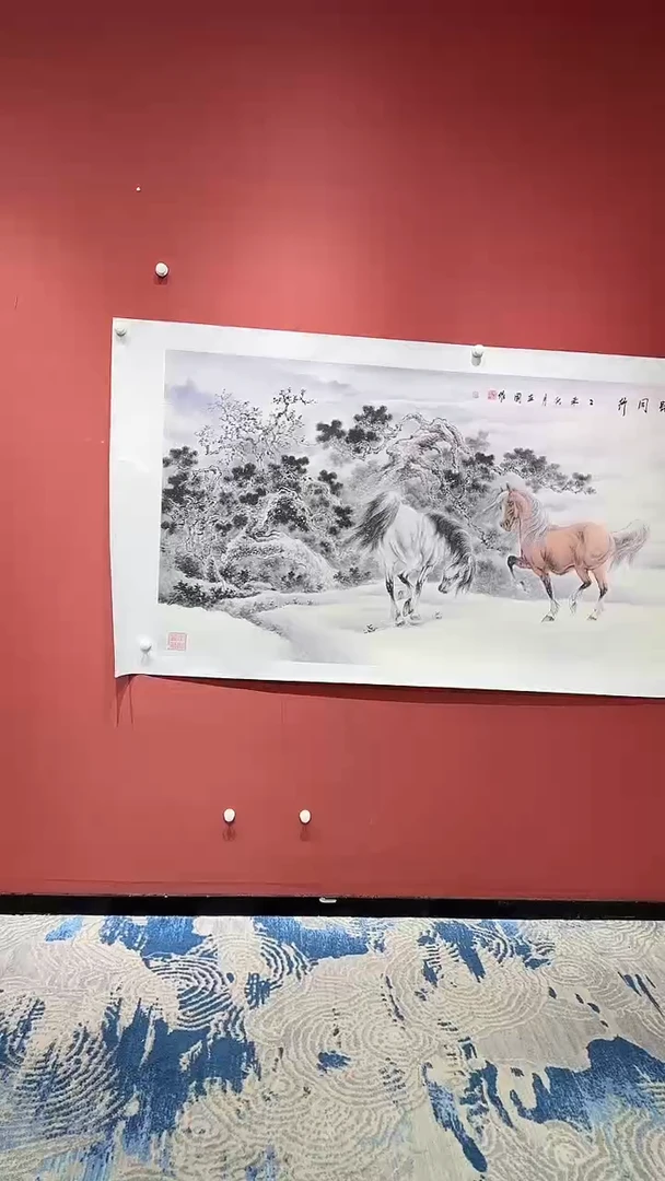 国画陈立国一路同行