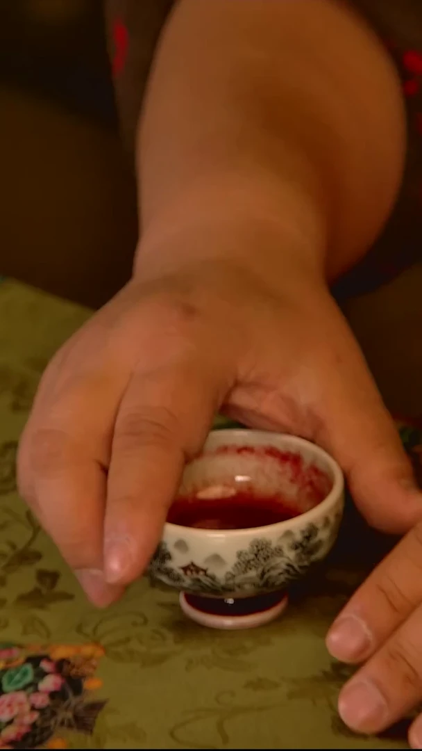 杯手工手绘杯杯很美丽