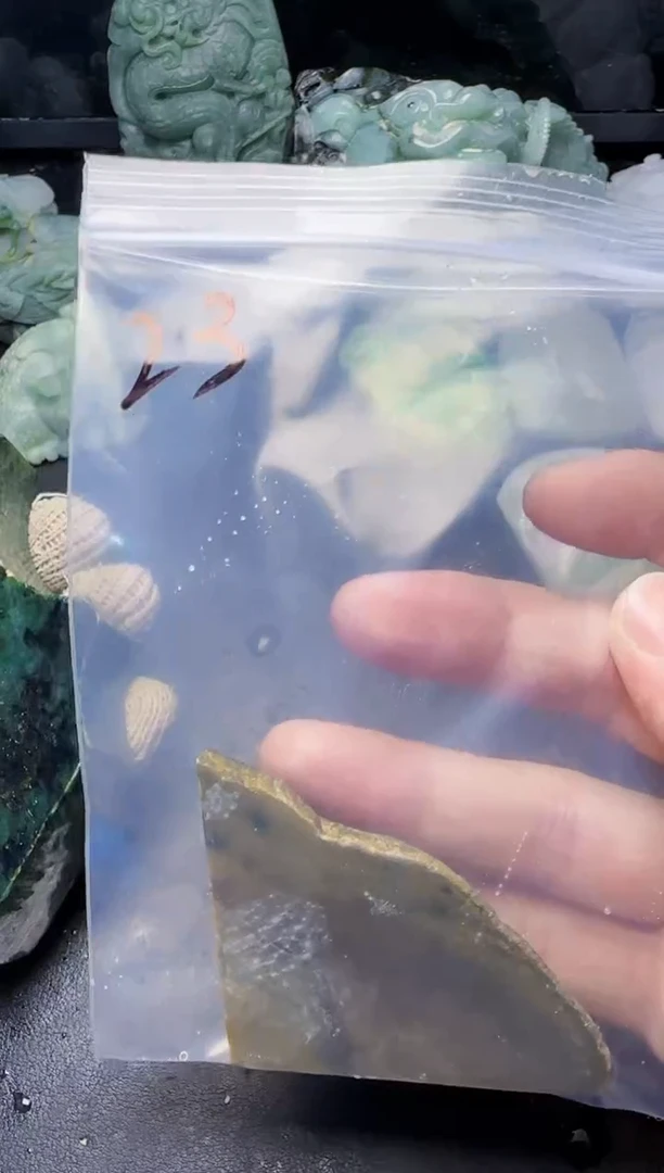 颈饰未镶嵌翡翠咸***子23