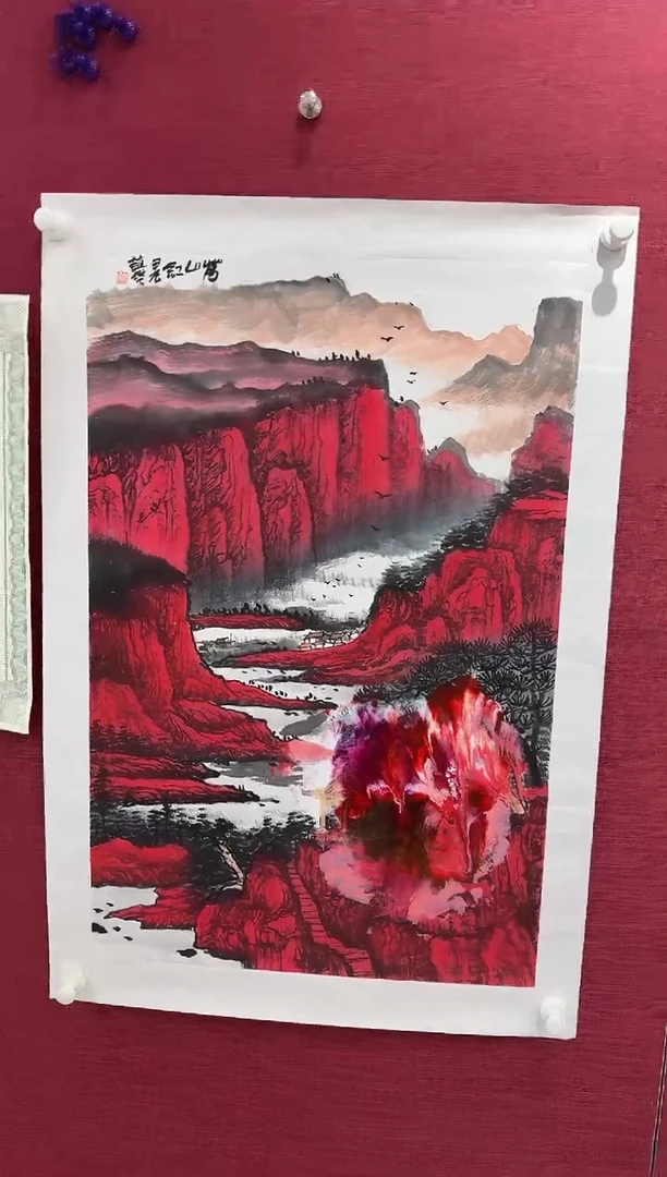 国画晋****铺赵燮书画精品