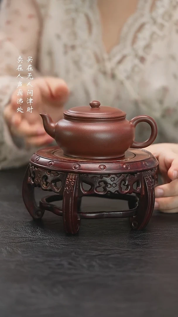 茶壶紫砂陈杰雀鸣