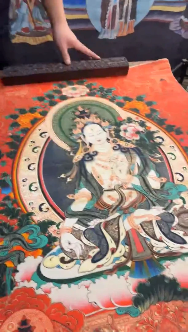 装裱画澄空梵像高端精选链接AA20