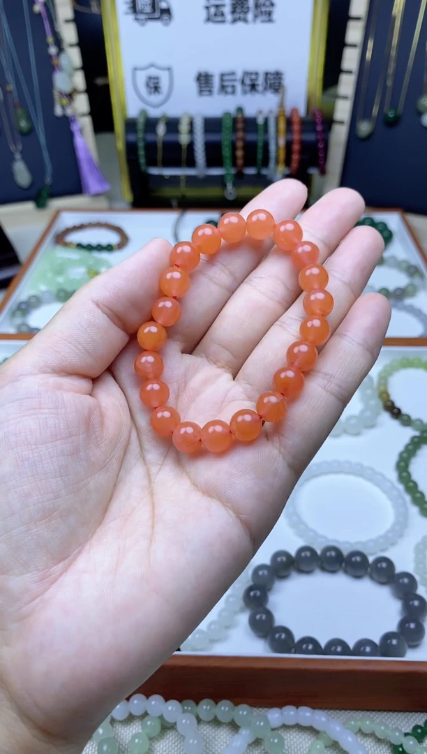 未镶嵌手链南红玛瑙28