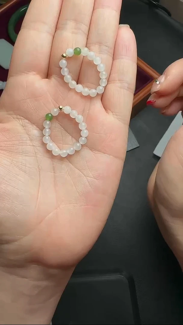 【闪购商品】和田玉戒圈未镶嵌WYS0218GX10多样性发一