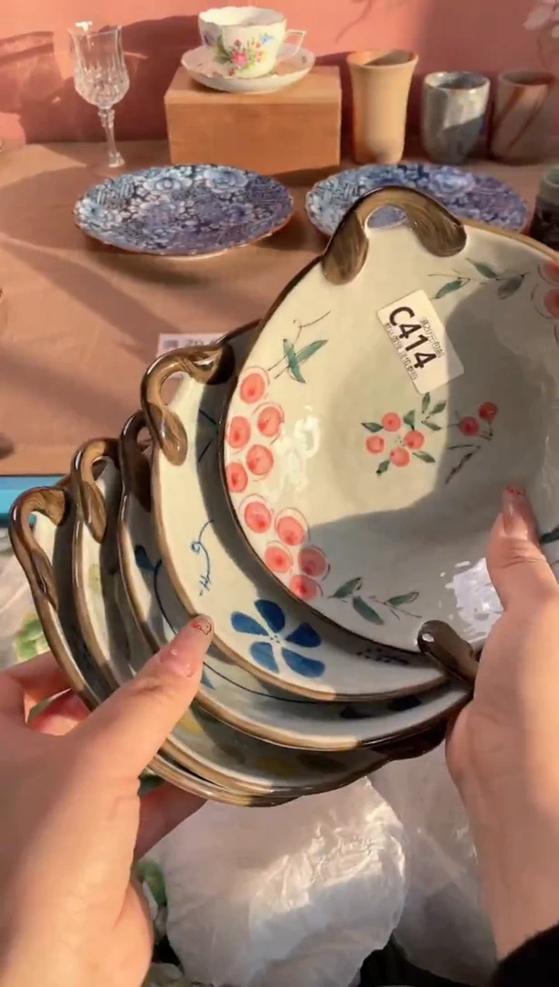 瓷片瓷器瓷器C414