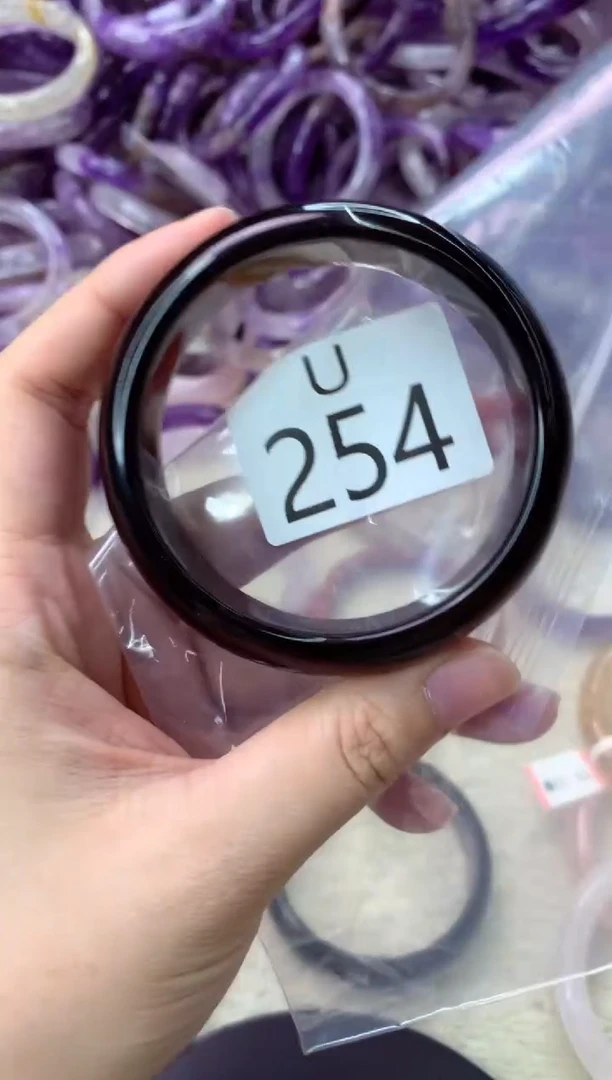 未镶嵌手镯水晶U254-57