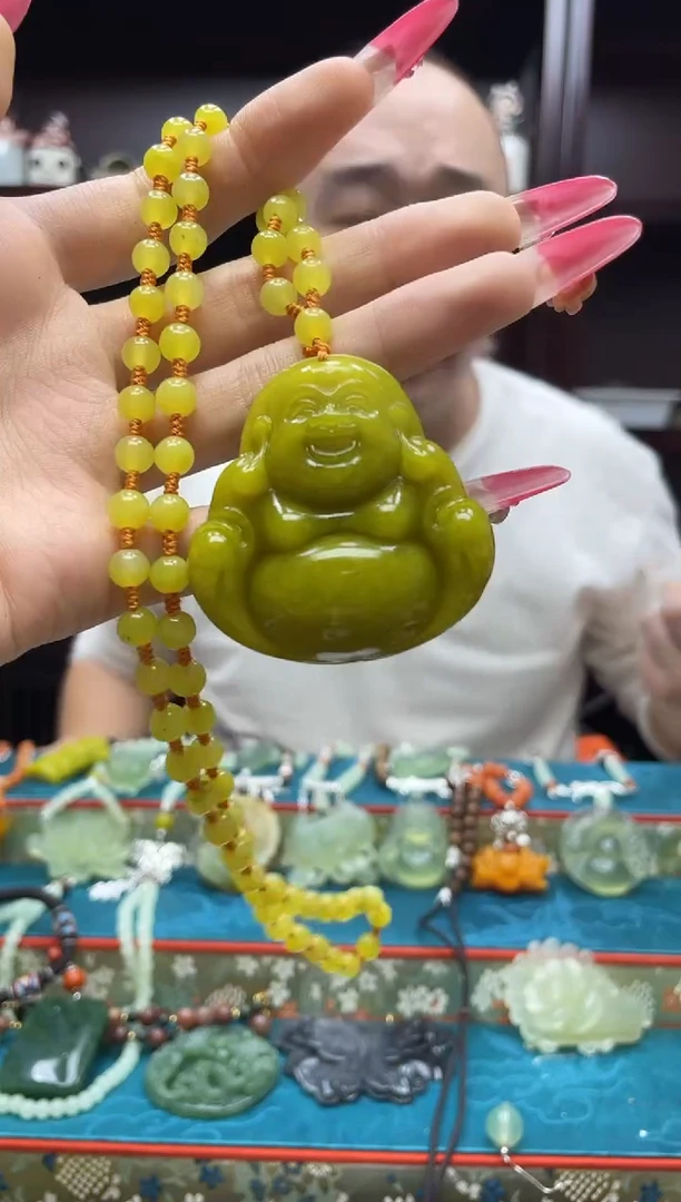 未镶嵌岫玉吊坠多样性发货*拍一发一