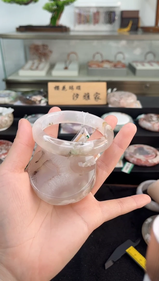 未镶嵌手镯石英质玉60圈口（赠品镯心）3593278