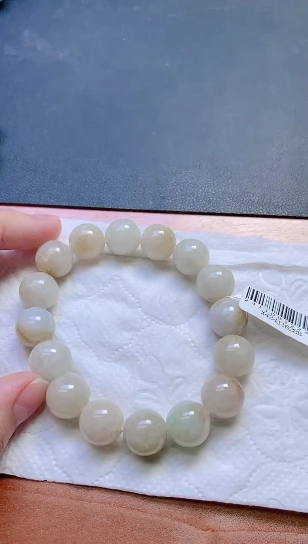 未镶嵌定制翡翠珠串