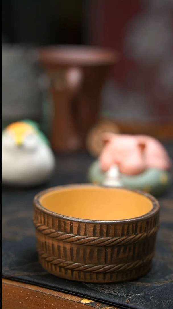 茶壶紫砂澡盆茶周边