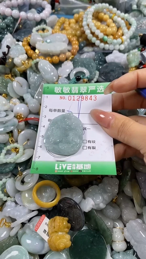 【闪购商品】翡翠颈饰未镶嵌闪购0129843