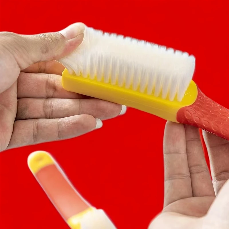 (全榀类爆款 视。频)2把小刷子多功能家用刷鞋刷洗鞋